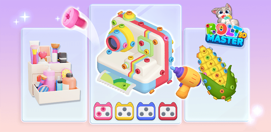 3D Bolt Master™ mod apk : Unlocked Premium Features for Free